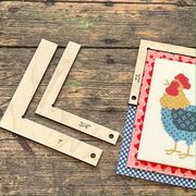 Corner Tool Measuring Set - Cross Stitch Finishing Accessory