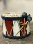 Drum - Unfinished Wood Display Frame