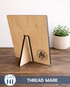 Thread Mark - Unfinished Wood Display Frame