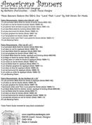 Americana Banners - Quilt Pattern