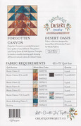 Forgotten Canyon - Quilt Pattern