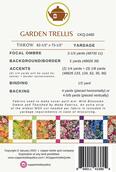 Garden Trellis - Quilt Pattern