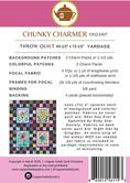Chunky Charmer - Quilt Pattern