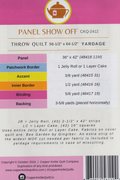 Panel Show Off - Quilt Pattern
