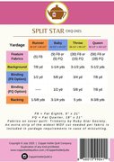Split Star - Quilt Pattern