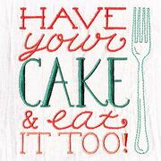 Dirty Laundry Towel Have Cake