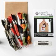 Christmas Snowman Ornament - Cross Stitch Kit