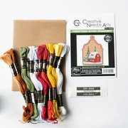 Christmas House Ornament - Cross Stitch Kit