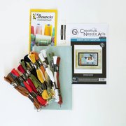 Sheep Crow Sampler - Cross Stitch Kit