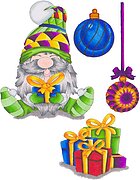 Christmas Presents - Rubber Stamp Set