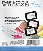 Ringing Bells - Outline Rubber Stamp