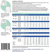 Canton Moto Jacket Sizes 0-16 - Sewing Pattern