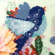 Songbird Serenade - Cross Stitch Pattern, different perspective #1. Select this picture to zoom in