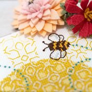 Sweet Summertime - Cross Stitch Pattern, different perspective #1. Select this picture to zoom in