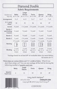 Diamond Double - Quilt Pattern