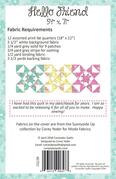 Hello Friend - Quilt Pattern
