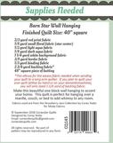 Barn Star 3 - Quilt Pattern