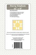 Starry Gingham - Quilt Pattern