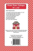 Picket Fence Cottages - Quilt Pattern