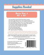 Barn Star 6 - Quilt Pattern