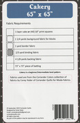 Cakery - Quilt Pattern