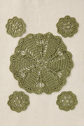 Inhale Mat and Coaters - Intermediate Crochet Kit