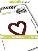 Monotype - Heart - Cling Stamp