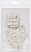 Field Bird #3 - Cling Stamp Set