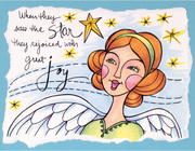 Star Angel - Cling Stamp