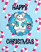 Mrs Mouse - Cling Stamp
