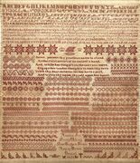 Amelia Fox 1868 Bristol Orphanage Sampler - Pattern