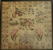 Julia Rachel De La Mare 1849 - Cross Stitch Pattern