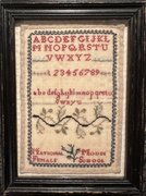 National Female Model School Sampler - Cross Stitch Pattern