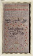 The Sandery Sisters Samplers - Sarah - Cross Stitch Pattern