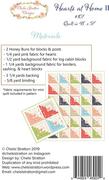 Hearts At Home II - Quilt Pattern