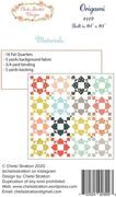 Origami - Quilt Pattern