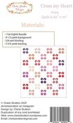Cross My Heart - Quilt Pattern