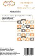 Hey Pumpkin - Quilt Pattern