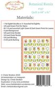Botanical Remix - Quilt Pattern