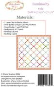 Luminosity - Quilt Pattern