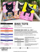 Binx Tote - Sewing Pattern
