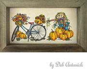Slim Harvest Ride - Cling Stamp