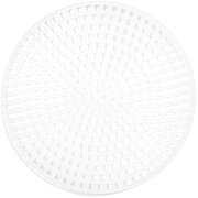 7 Count Clear Circle Plastic Canvas 3 inch 10pcs