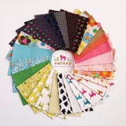 Catnap Flowers Verdant - Quilt Fabric