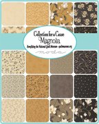 Collections Magnolia Bloom Golden - Quilt Fabric, different perspective #1. Select this picture to zoom in