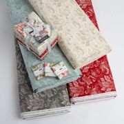 Serene Scroll Blenders Jacobean - Parch Char - Quilt Fabric