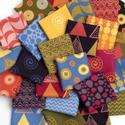 Creativity Roars Cobalt - Quilt Fabric