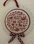 A Patriotic Round 1776 - Cross Stitch Pattern