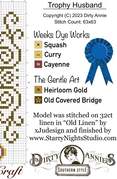 Trophy Husband - Cross Stitch Pattern