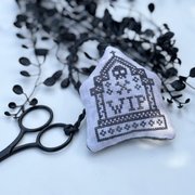 WIP & ORT - Halloween Cross Stitch Pattern
